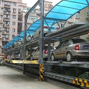 江蘇徐州出售大量機(jī)械立體車(chē)庫(kù)2層升降橫移設(shè)備