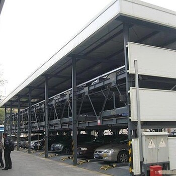 江苏无锡回收2层二手小区机械停车设备。