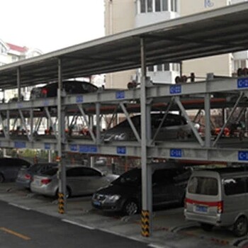 河南洛阳出租出售大量的2层3层立体车库过验收和满足车位数量