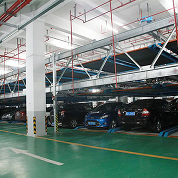 安徽阜阳回收本地个小区地下室机械立体车库。