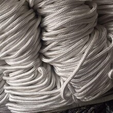 白色编织绳白绳旗杆绳安全绳涤纶绳