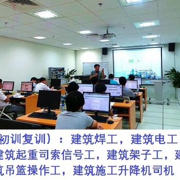 閔行區建筑司索信號工證初訓考證