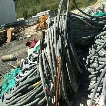 新市区废铜铝线回收现场结算电缆回收