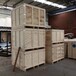 青岛定制免熏蒸出口木箱重型货物包装箱木集装箱
