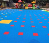 幼儿园悬浮地板篮球场防滑塑胶地垫学校操场拼装地板
