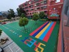 幼儿园悬浮地板羽毛球场防滑地板篮球场拼装地板