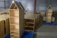 幼儿园实木书包柜储物柜木质储物架玩具柜教具柜