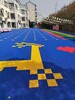 幼兒園懸浮地板羽毛球場防滑塑膠地墊學校操場拼裝地板