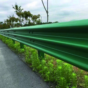 高速公路波形護欄兩波三波Q235鍍鋅噴塑鄉(xiāng)村縣路波形護欄板