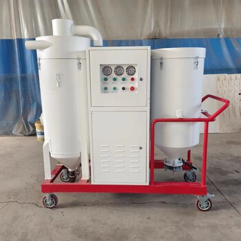 無縫管除銹無塵噴砂機