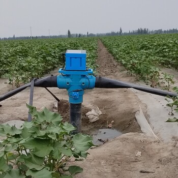 智慧棉田节水自动灌溉三通球阀