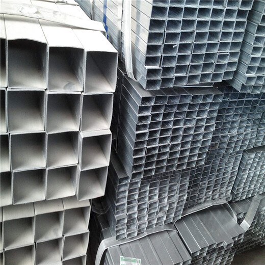 大同镀锌方管生产厂百利源250x500方管定尺全尺寸标注