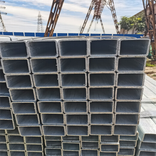 黄浦钢材矩形管厂家百利源100x220方管切割零售