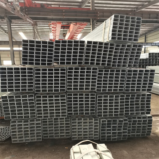 阿克苏冷镀锌方管厂百利源100x400方管钢材一站式服务