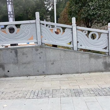 花崗巖石雕欄桿浮雕壁畫石柱子石頭龍柱