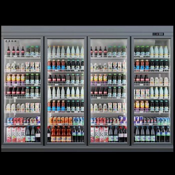 分体机冷柜便利店冷藏柜商超饮料柜风冷展示柜酸奶柜商用冷柜