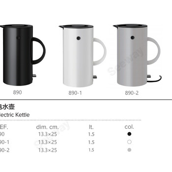 Stelton啄木鸟电水壶家用电热水壶烧水壶小型北欧风格开水壶