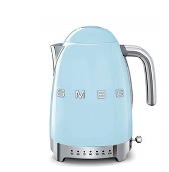 SMEG/斯麦格KLF04电热水壶复古家用泡茶保温一体不锈钢控温电水壶