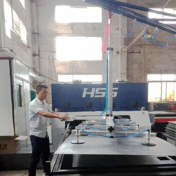 充電/插電式金剛掌真空吸盤不銹鋼板材吊具激光切割機上下料