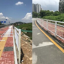 河源城市道路护栏马路围栏批发价惠州交通围栏