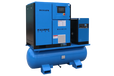 西安激光切割机配套空压机一体式空压机0.6立方，16KG压力，7.5KW