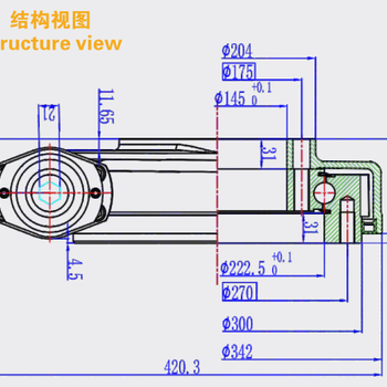 高領新能源回轉式減速器用于回轉驅動回轉支承