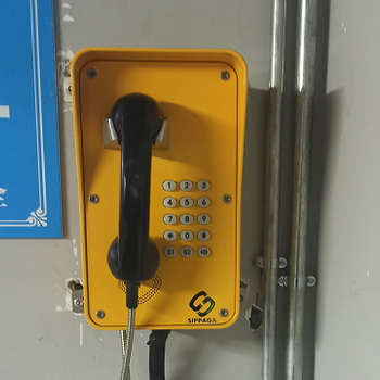 管廊防水電話機，IP65防水等級,支持語音網(wǎng)關(guān)直接供電