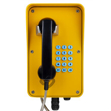 壁挂式IP65防水防尘电话机,管廊光纤电话副机