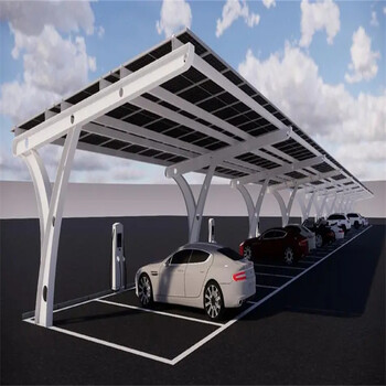 太阳能车棚光伏车棚太阳能充电桩光伏充电站
