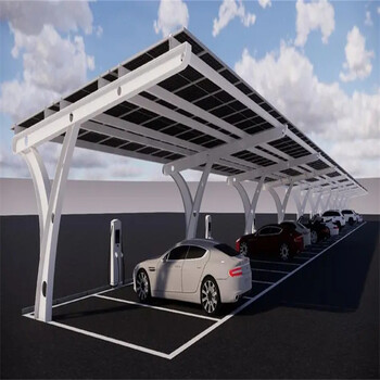 太陽能車棚光伏車棚太陽能充電樁光伏充電站