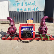 北京拖拉机带后输出抽水泵农田灌溉离心泵高压高扬程喷灌机北京