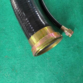 DN100*1000大口徑PVC防爆穿線管橡膠鋼絲防爆管