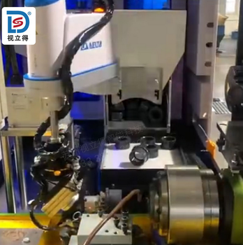 電機配件柔性上料自動化，機器人柔性上料工作站
