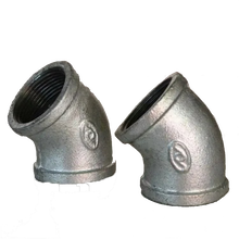 熱鍍鋅瑪鋼管件彎頭規格15-300消防水暖工程加工工藝支持定制圖片