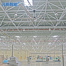 上海工业大风扇厂家车间7.3米大型工业吊扇覆盖2千平