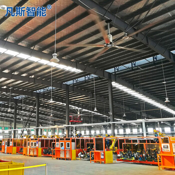 漯河超大型工業(yè)風(fēng)扇廠家濮陽節(jié)能工業(yè)大吊扇7米6米5米永磁風(fēng)扇
