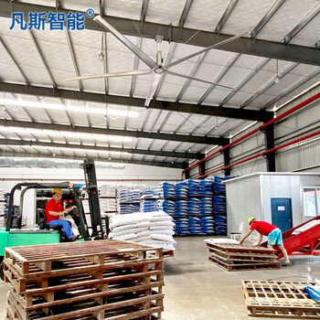 山東東營(yíng)工業(yè)大型風(fēng)扇1.1KW車(chē)間用節能工業(yè)大吊扇廠(chǎng)家安全20年