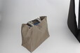 无纺布袋手提礼品袋购物袋灰棕纯色可定制设计