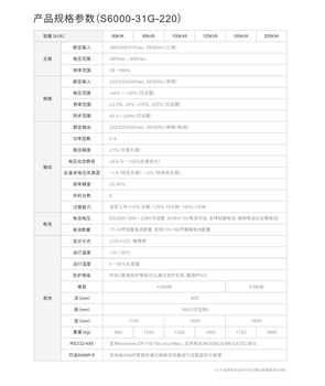 超大容量工业级UPS不间断电源备用电源稳压电源逆变电源