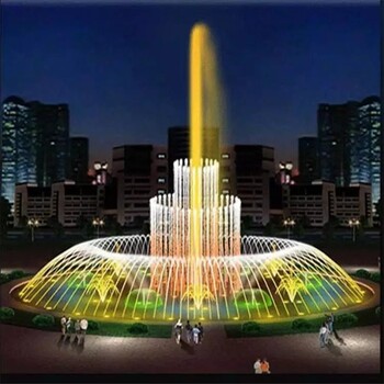 马鞍山广场喷泉设计施工