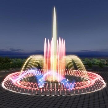 乌兰察布全国漂浮喷泉设计制作