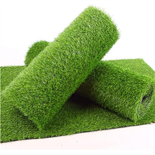 人造仿真假草坪麦盖提塑料人工绿草皮道路施工围挡阻燃草坪