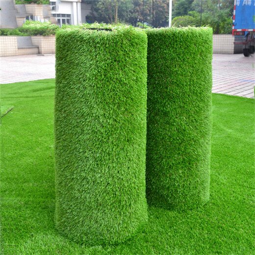 1.0cm仿真人工假草坪莱州露台人造草坪围墙塑料人工草皮