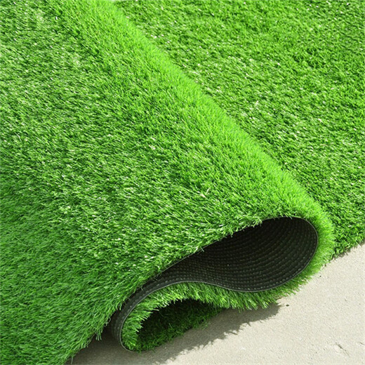 翠绿色仿真人工假草坪太仆寺旗屋顶人造草坪围挡塑料草皮地毯