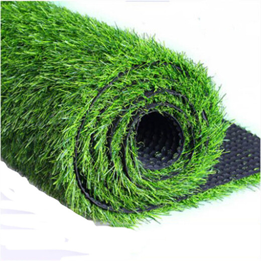 15mm人工仿真假草坪沾化屋顶人造草坪围挡塑料草皮地毯