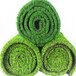 仿真人造草坪地毯二道江区塑料人工草皮楼盘装饰绿植背景墙