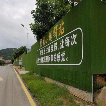 軍綠色10mm建筑遮蓋廣告草皮龍川背景墻人造草坪