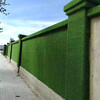 軍綠色1.5厘米工地臨時圍擋人造草坪青原區草坪外墻裝飾