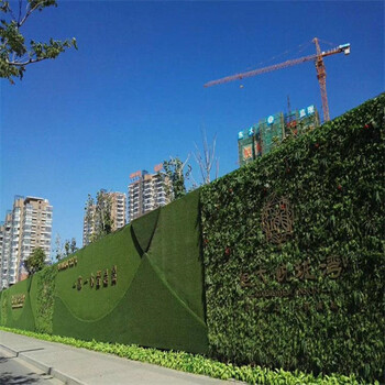 21000針建筑工地草坪圍擋岢嵐施工外墻綠草坪