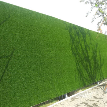 军绿色10mm建筑围墙围挡草坪网永济工程围墙塑料草坪
